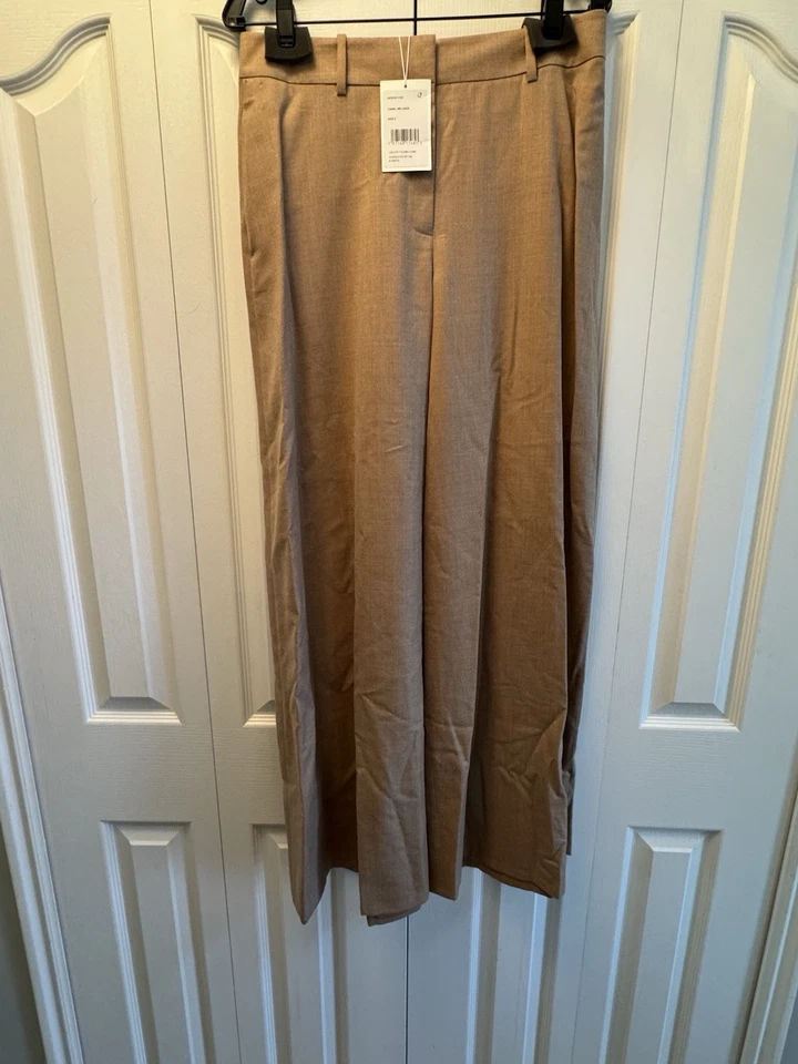 $1295 Lafayette 148 New York Jm Wide Leg Pant Women's Dress, Casual Size 8