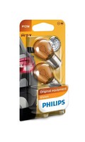 Philips GlüHbirne 12V 21W Bau15S Metallsockel 2Stk.