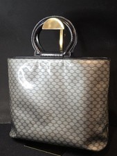 Authentic Vintage CELINE Macadam Circle Handl...