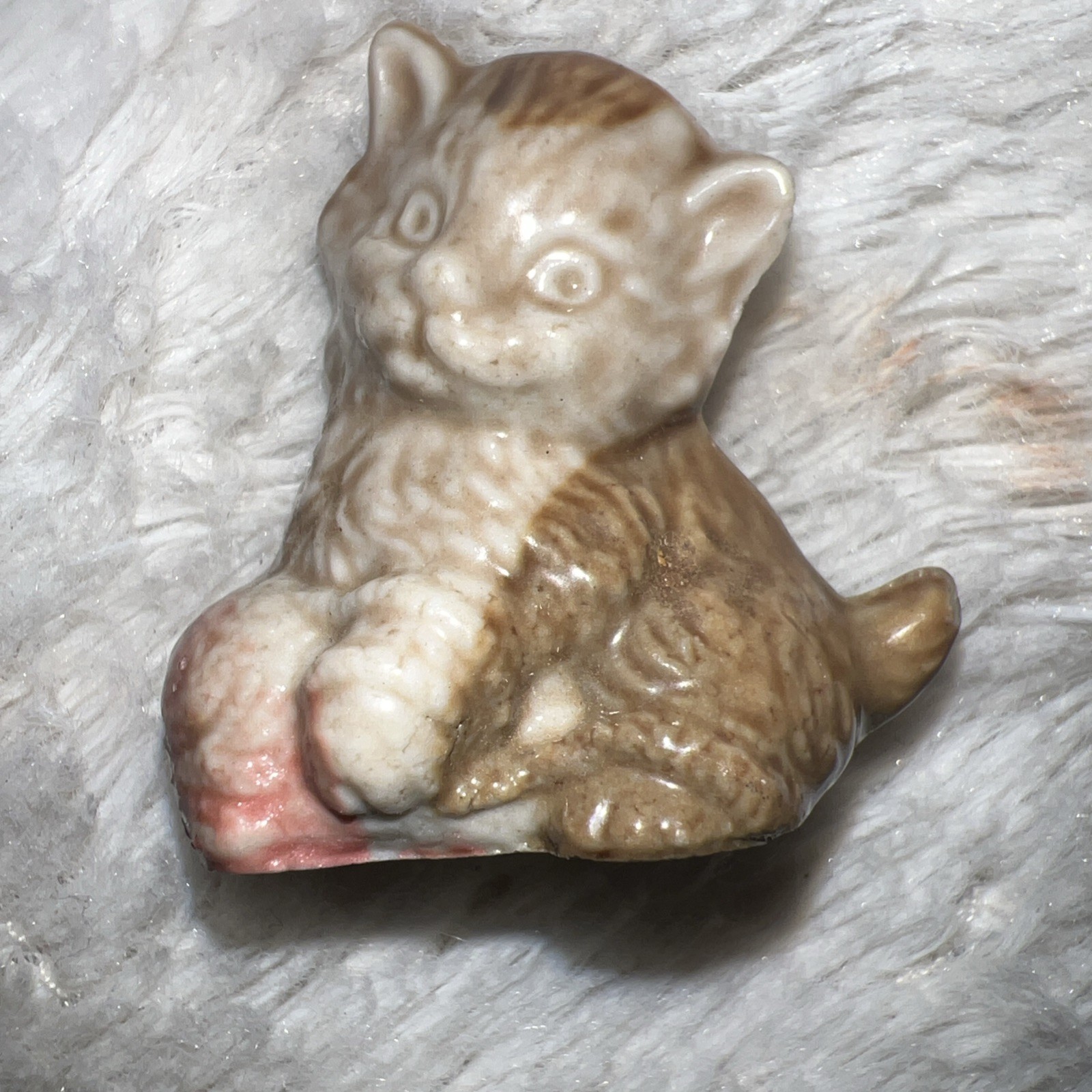 (7)Wade Whimsies England Miniature Figurines Dollhouse Collectibles Pottery VTG