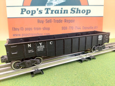 Lionel USA, Postwar 6462 Black NYC Gondola Car with painted details