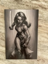 John Carter Of Mars (2022) # 1 🔥variant Virgin Black And White Cover! ComicTom