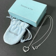 Collana Tiffany & Co. cuore aperto argento 925 41 cm usata