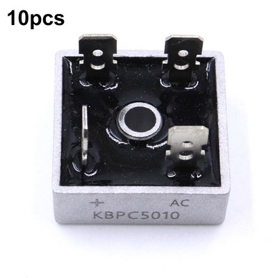 KBPC5010 10er Pack Leistungsgleichrichter mit maximalem Ausgangsstrom von 50A