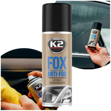 K2 FOX Antibeschlagmittel für Glas 150 ml Wirksame Antibeschlagflüssigkeit