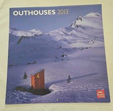 Outhouses 2013 Wall Calendar BrownTrout 12x12 18 Month