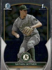 2023 Bowman Draft #BDC-146 Nathan Dettmer Chrome