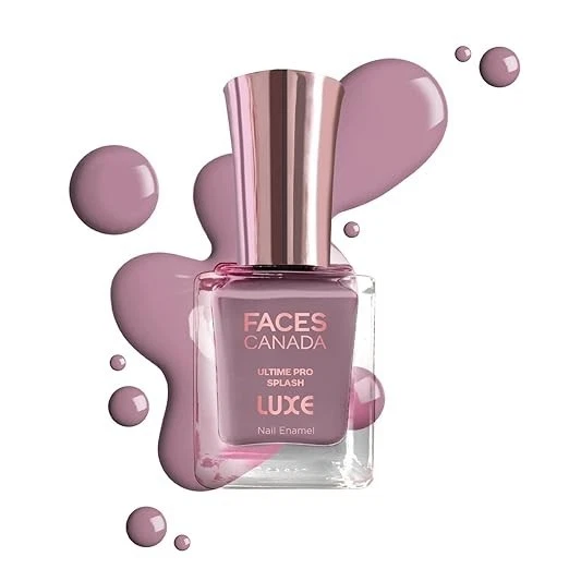 FACESCANADA Ultime Pro Splash Luxe Nail Enamel - Heliotrope (L13), 12ml | Glossy