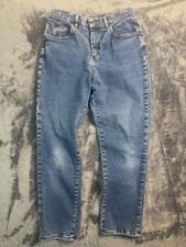 Vintage Riders Denim Jeans Womens 8P Medium Wash Blue Straight Leg High Rise