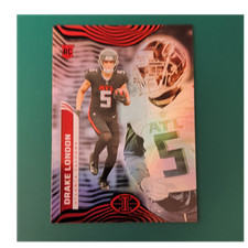 Panini Illusions 2022 Drake London Atlanta Falcons #6 Retail Rookie Base Card