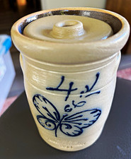 Red Wing Collectors Society 2011 Commemorative Churn Version B Butterfly