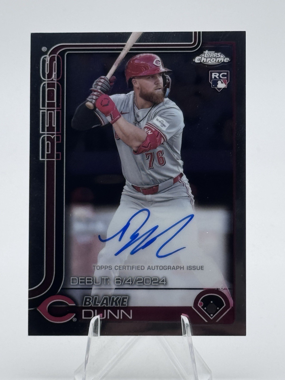 2025 Topps Chrome - Rookie Autographs Blake Dunn #RA-BD (AU, RC)