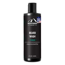 Beard Wash for Men  100 Natural Beard Shampoo  Thick Cleaning Softening Lathe