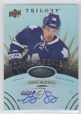 2014 Upper Deck Trilogy Level 2 Rookie Premieres /399 Greg McKegg #138 Auto 1f6