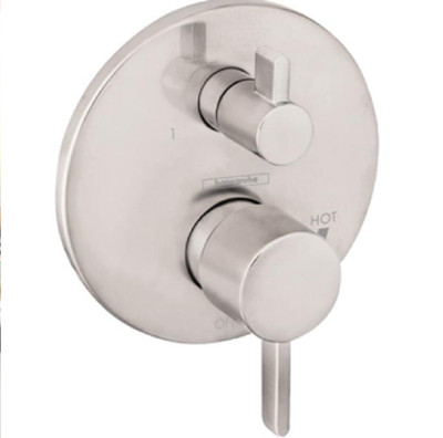 hansgrohe 04447820 Trim Only, 3/4 in Connection, MNPT x NPT Connection, Lever