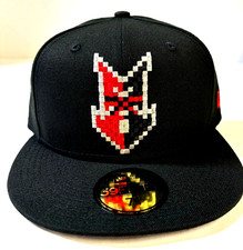 Indianapolis Indians MILB NE 2020 "Theme Night" Fitted Hat ~Black