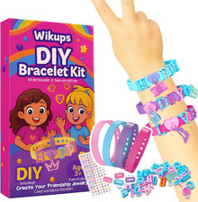 Art  Craft Kits for Kids, DIY Friendship Bracelet Making Kit for Girls, 5-12 Ye