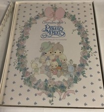 Grandmother's "Precious Moments" Keepsake Album - Baby Book