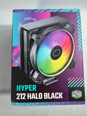 Cooler Master Hyper 212 Halo CPU Cooler (Black) - NEW SEALED