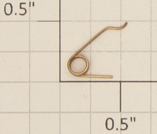 American Flyer PA14A919L Left Brush Spring