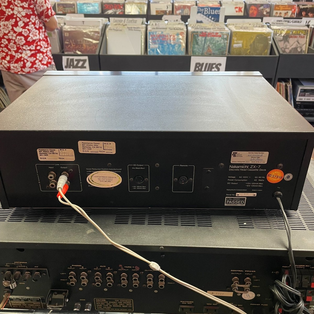 カセット　3つ Nakamichi ZX-7 Discrete 3-Head Cassette Deck FULLY TESTED