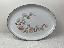 Denby Encore / Sweetpea Steak Plate / Platter Superb Condition 32.50cm x 24cm