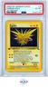 ZAPDOS HOLO 1ST EDITION POKEMON GERMAN FOSSIL 2000 15 PSA 6