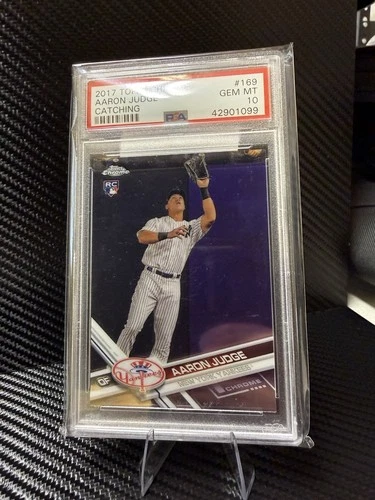 2017 Topps Chrome Aaron Judge #169 (RC) - PSA 10 Gem Mint