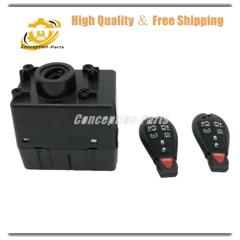 Fits Dodge Ram 1500 2500 3500 11-2012 Wireless Ignition Module w/ Remote Key US - Image 4 of 4