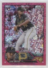 2023 Topps Chrome Magenta Speckle Refractor 2/350 Luis Ortiz #64 0m4r