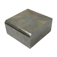 Stahl Bank Block Amboss Mit Gerundet Kante 5.1cm x Schmücke Metallarbeiten Tool
