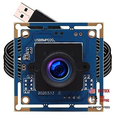 8mp USB Camera Module 2448p Webcam Board 75degree Wide Angle Web Cam Module