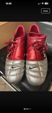 Nike Total 90 iii rare Football Boots – UK Size 10 – Rare Classic – Red/Silver