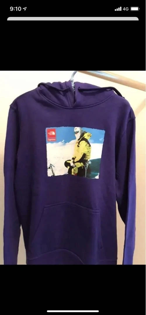 Sweat à capuche homme Supreme L North Face Collaboration emblématique streetwear rare occasion