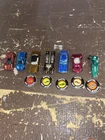 Vintage Red Line Hot Wheels Cars And Badges  Lot As Is Rare Parts