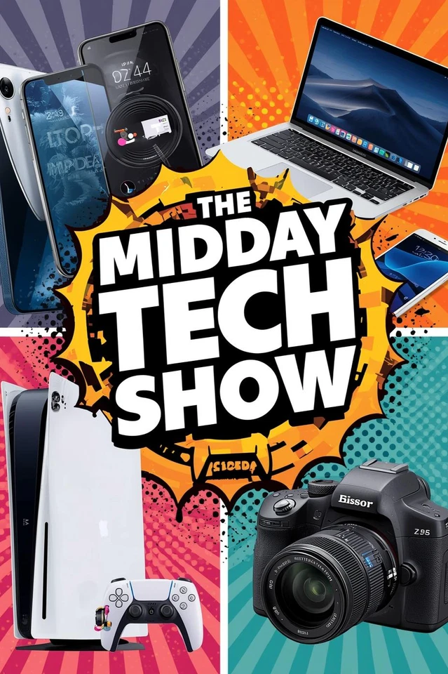 ⚡The Midday Tech Show – Live at 1PM with Hot Tech Deals!