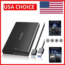 USB 3.0 to SATA 2.5" External Hard Drive Enclosure - 6TB Capacity, Tool-Free