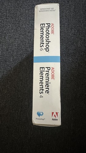 ADOBE Photoshop Elements 6 & Adobe Premiere Elements 4 New Sealed !!! - Picture 2 of 8