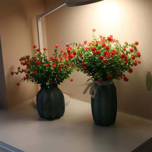 Artificial Flowers for Outdoor Bulk Fake UV Resistant Plants Faux Bouquets Decor - Picture 55 of 77