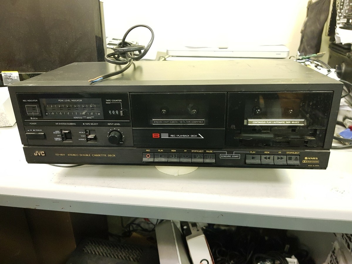 JVC TD-W11 double Cassette Deck - Photo, audio & vidéo