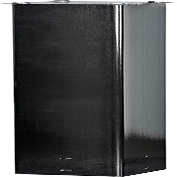 7526 Mail Manager Street Safe Locking Security Mailbox (Black) and  7121 Black I