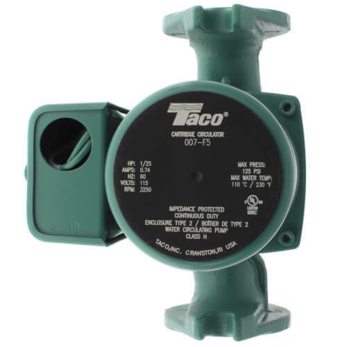 TACO 007-F5 Cast Iron Circulator NEW