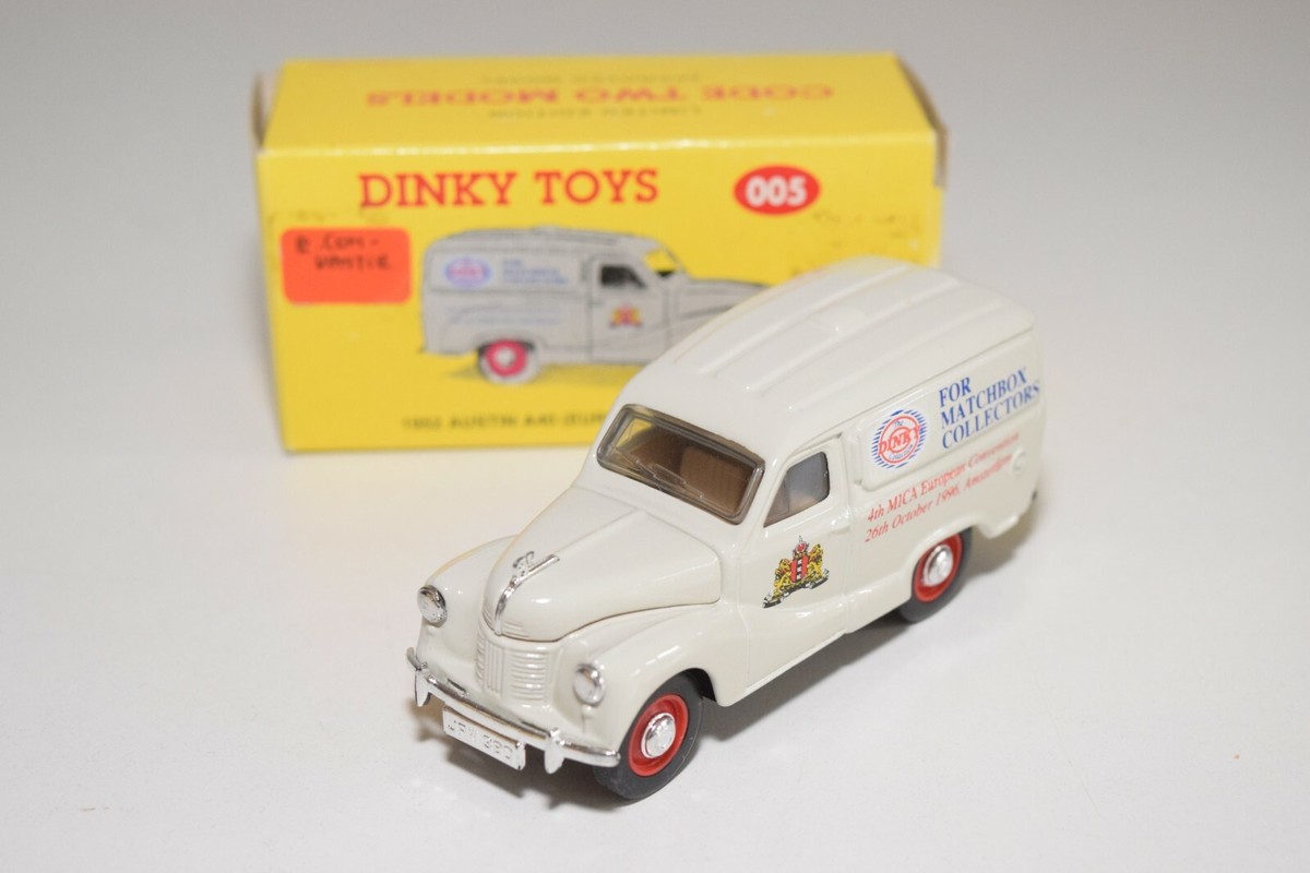 YY 1:43 DINKY MATCHBOX DY-15 005 1952 AUSTIN A40 VAN EUROPEAN CONVENTION MIB