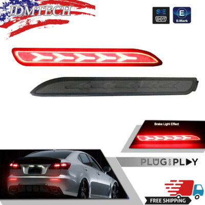 LED Brake Light & Reflector For Toyota RAV4 2019-2022 - Rear Bumper Driving Light 3 thumbnail image