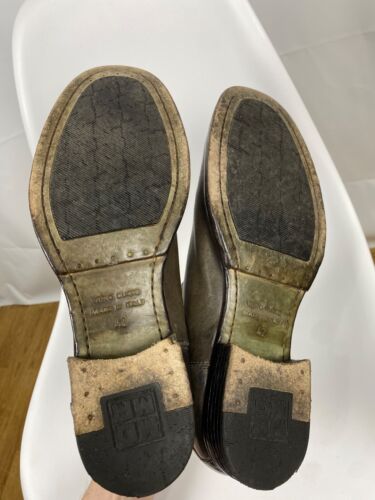 MOMA Echtleder Chelsea Boots oliv Gr. 42 handgefertigt - Bild 7 von 12