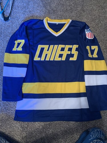 Charlestown Chiefs Steve Hanson Hockey Jersey