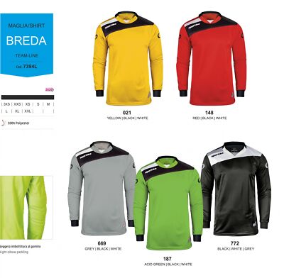 Portiere Calcio Completo Calcio Online Maglia Da Portiere SPORTIKA BREDA  Taglie E Colori A Scelta