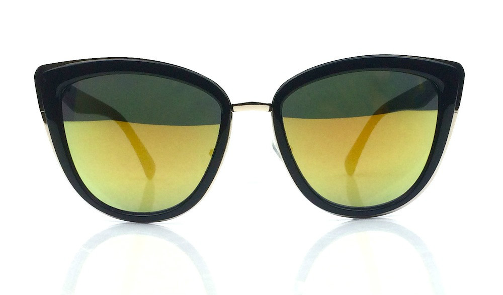 Occhiali Da Sole Vintage Anni '60 Per Donna – Forma Occhio Di Gatto, Stile Rockabilly, Neri - 3