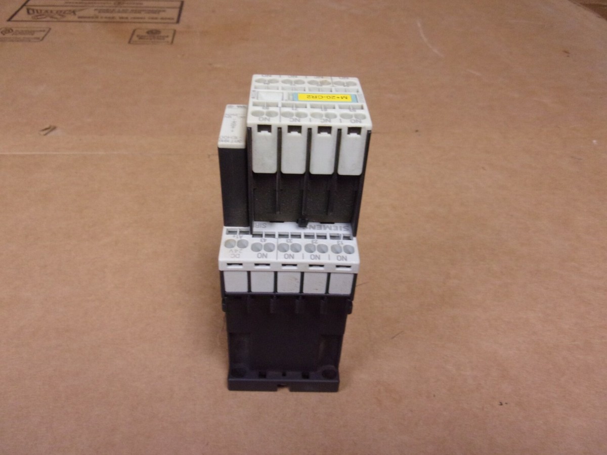 Siemens 3ZX1012-0RH11-1AA1 Contactor With 3RH1911-2GA22 Auxiliary