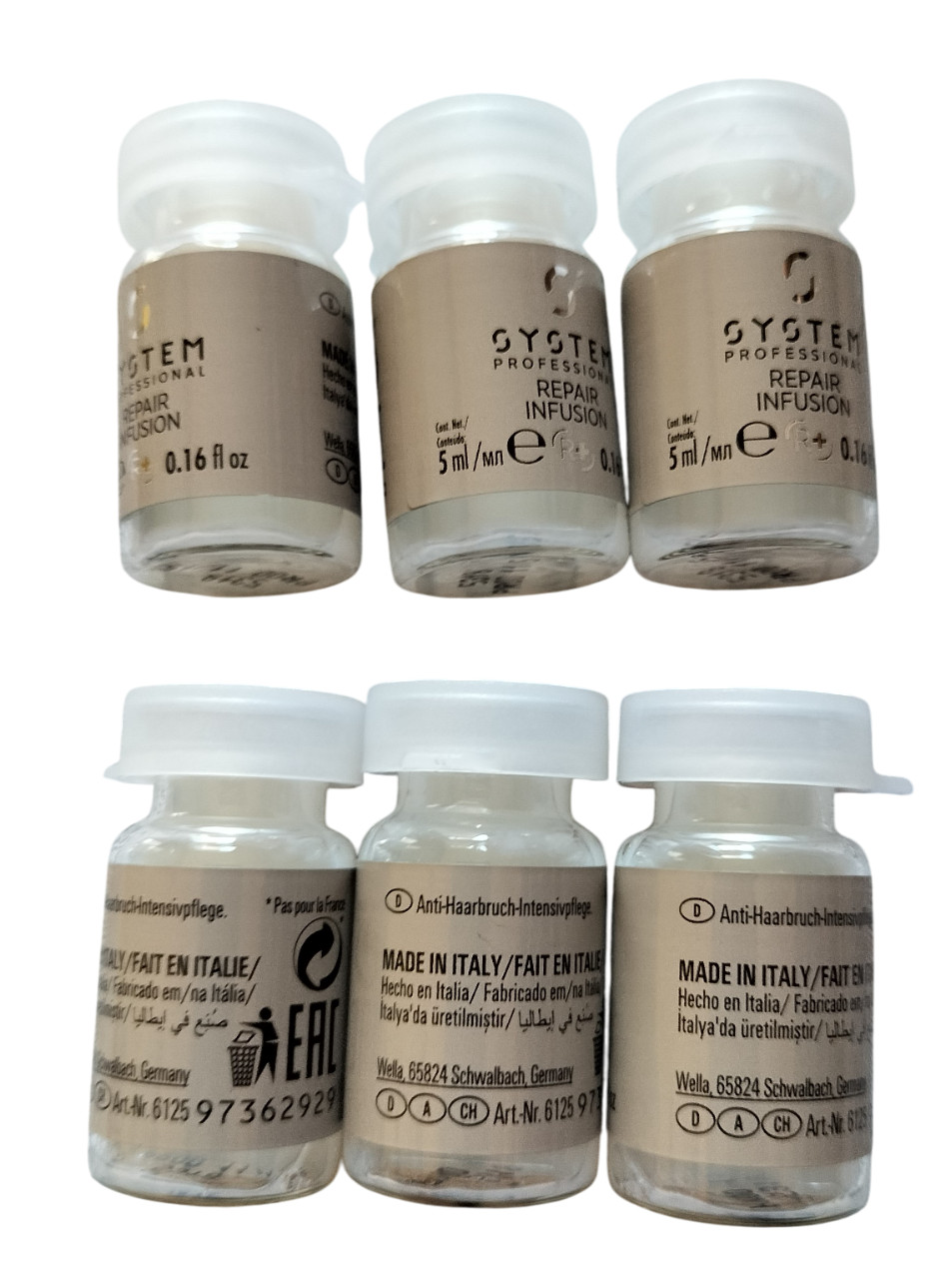 Wella SP Repair Infusion 6x5ml: Ripara e Proteggi i tuoi Capelli Ora